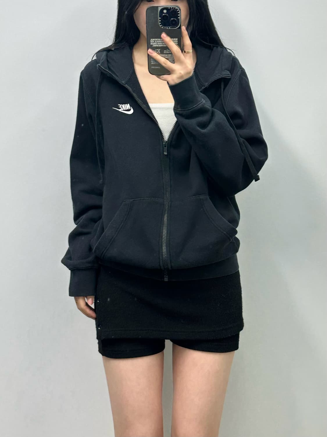 나이키 퓨추라 블랙 후드집업 상품이미지1