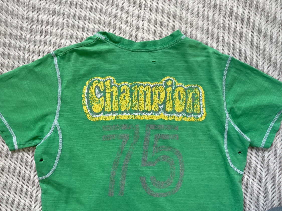 Champion 75 플랫록 슬럽 반팔 티셔츠 상품이미지6