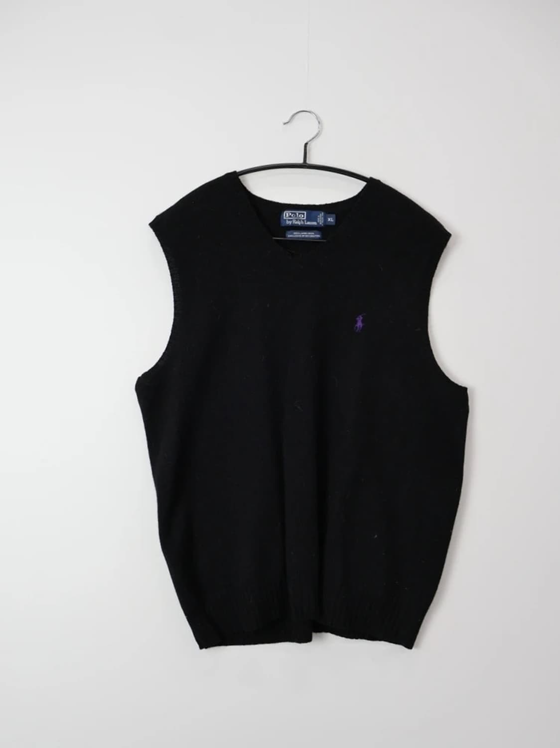 Polo Ralph Lauren Lambswool Knit Vest 상품이미지3
