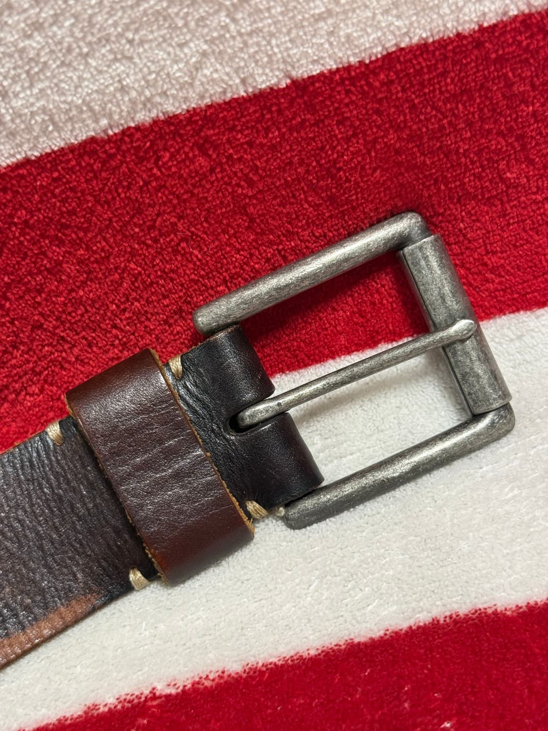 빈티지 레더벨트 Vintage Cowhide Belt 상품이미지9