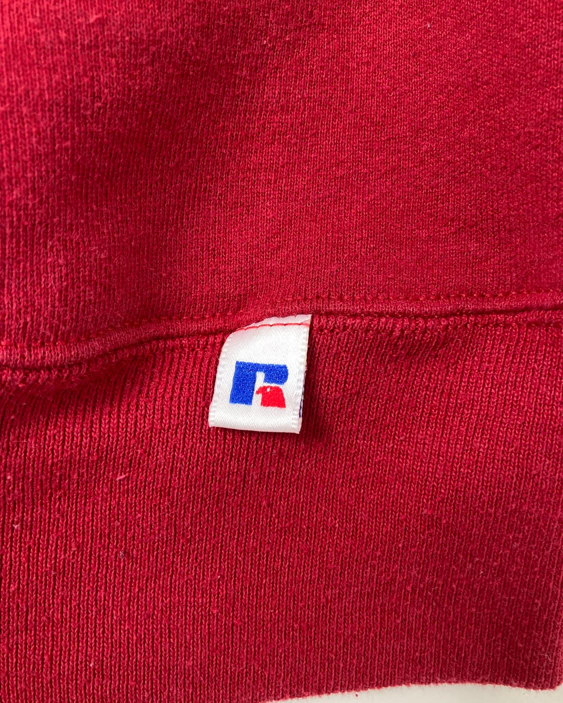 90s Russell Hoodie (red/navy) 상품이미지5
