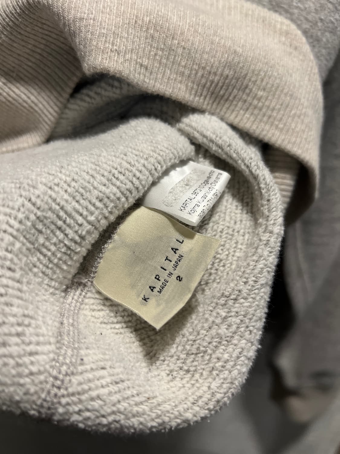 [M]캐피탈 재팬메이드 Love & Peace and 베토벤 스웻셔츠 상품이미지7