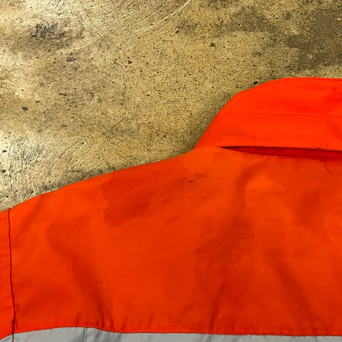 [정품/XL] 노스페이스 오렌지 회색 바람막이 b19 상품이미지9