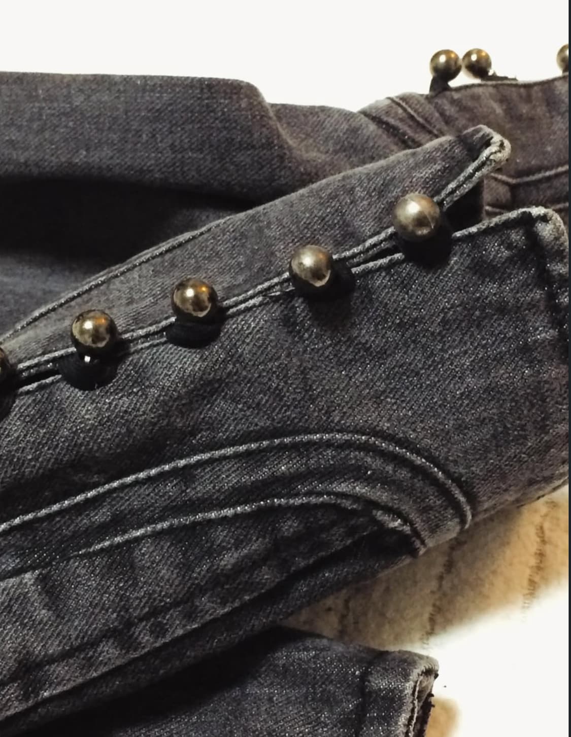 ꧁Morgan de Tois Classic Denim Jacket ꧂ 상품이미지7