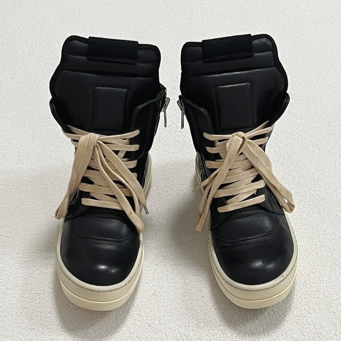 릭오웬스 15SS 지오바스켓 모노크롬 LPO 검검흰 상품이미지3