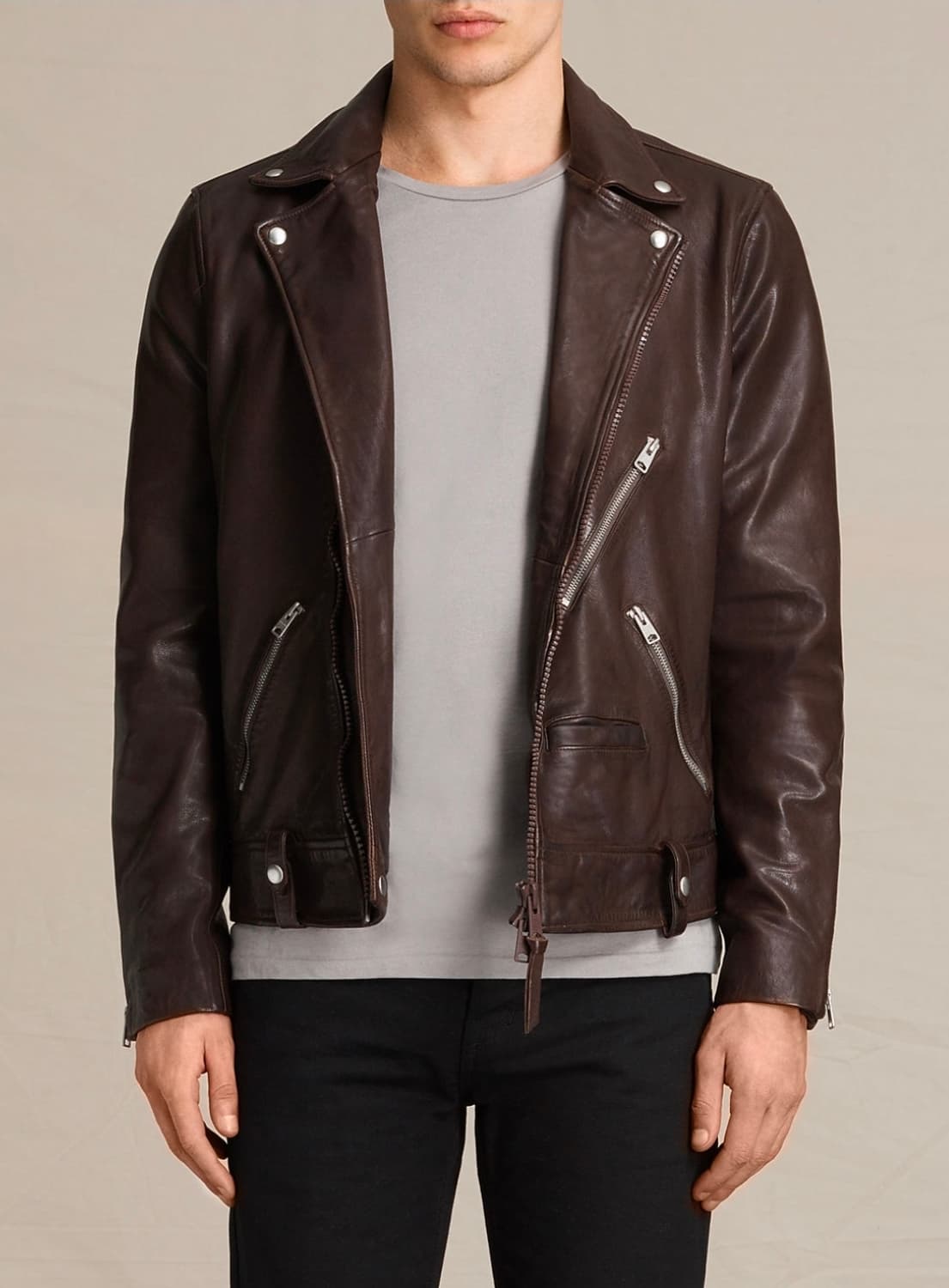 (착샷) 올세인츠 가죽자켓 무이어 바이커 muir 상품이미지10