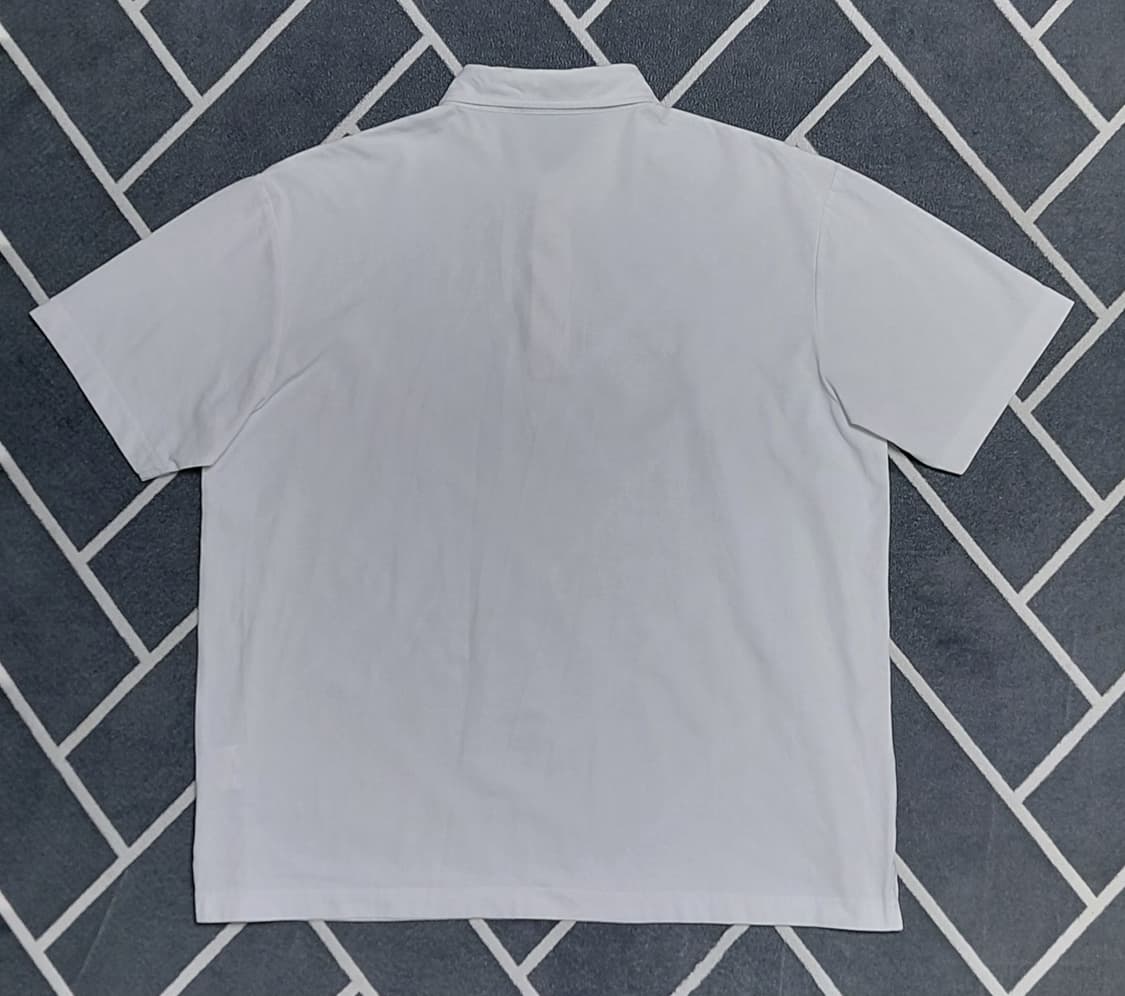 [LL] 아놀드 파마 남성 자수 로고 반팔 폴로 셔츠 (화이트) 상품이미지8