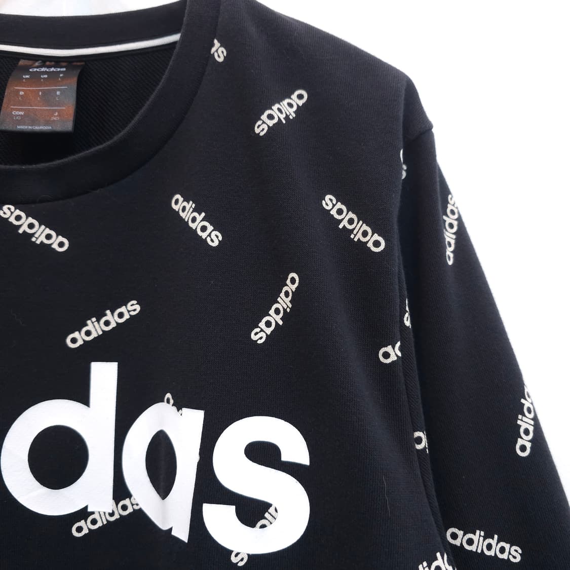 아디다스 로고 맨투맨 스웻셔츠 상품이미지5