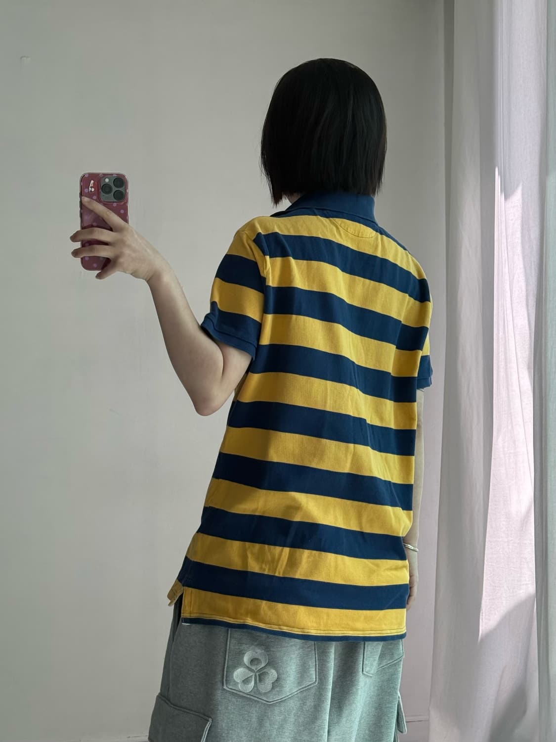 폴로 스트라이프 plac 피케이 티셔츠 상품이미지5