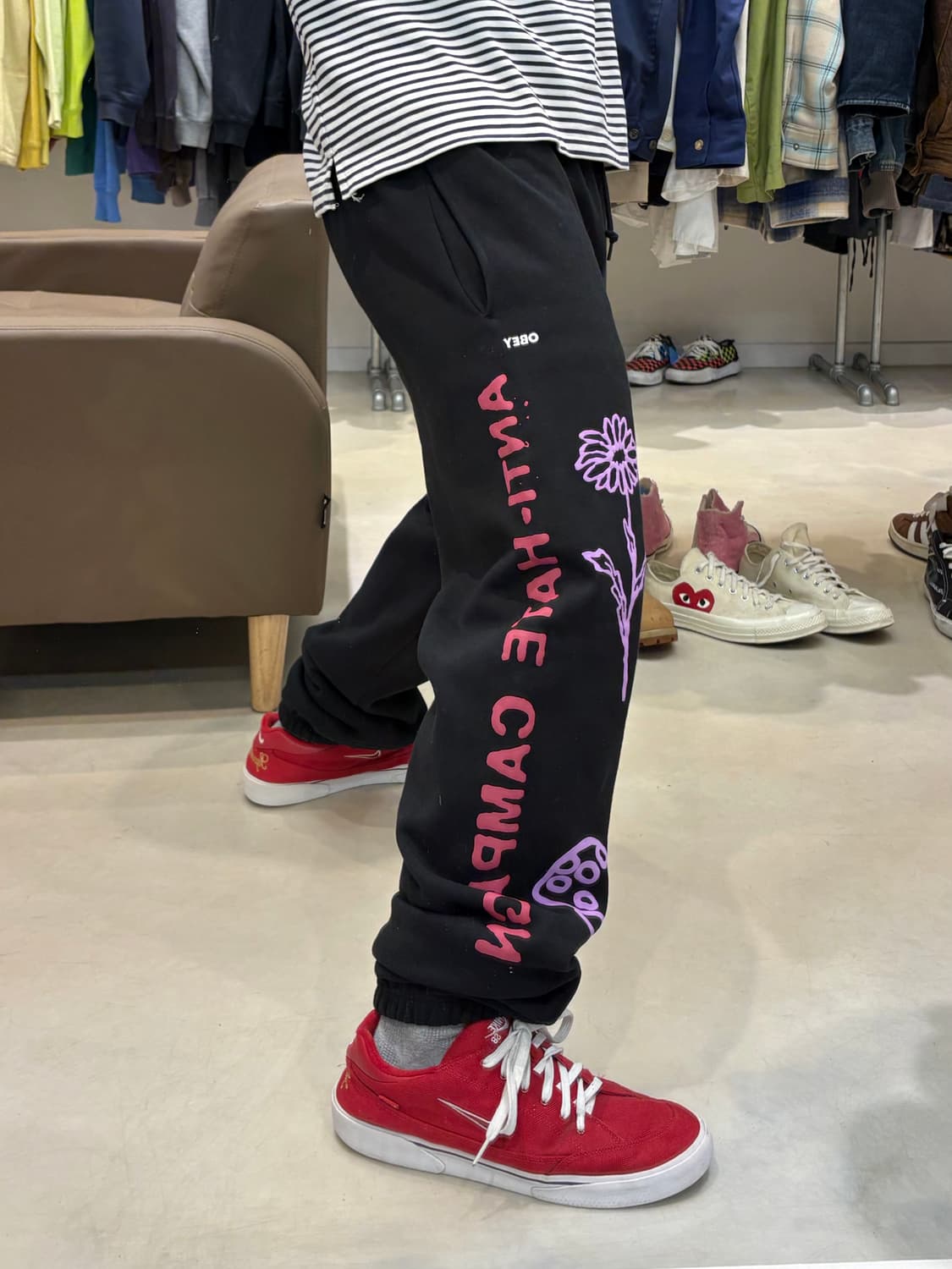 오베이 그래픽 트레이닝 조거팬츠 상품이미지9