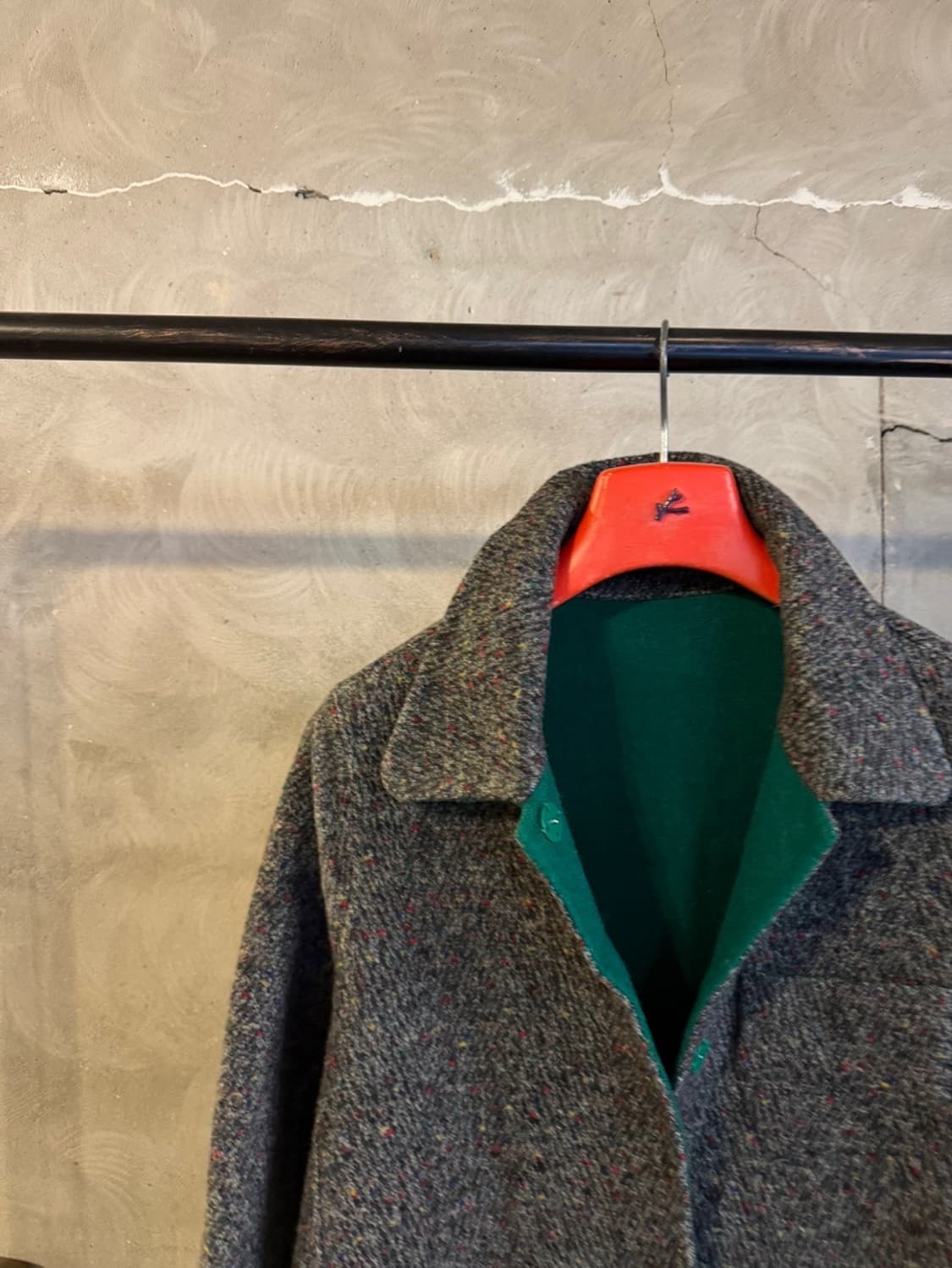 프렌치 도네갈 트위드 코트 55~66 상품이미지2