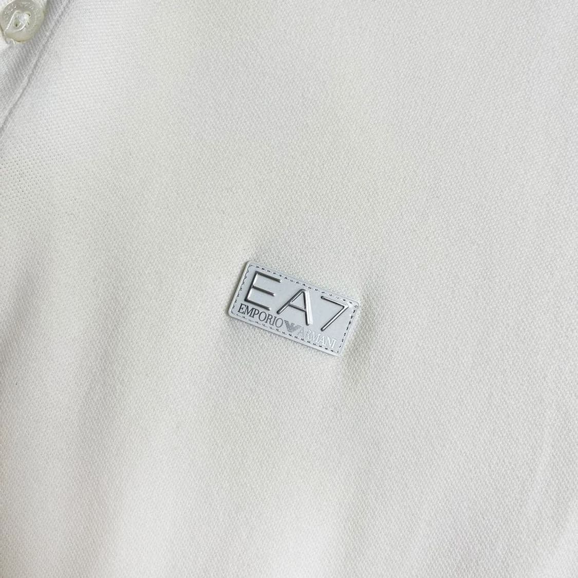 엠포리오 아르마니 EA7 솔리드 반팔 카라 티셔츠 PR1878 상품이미지3
