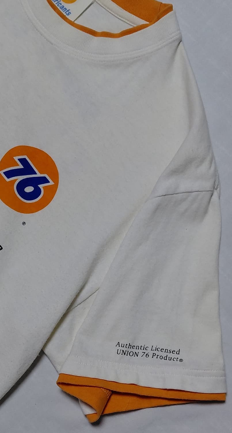 [L] 76 Lubricants 유니온 76 엔진오일 그래픽 빈티지 티 상품이미지3