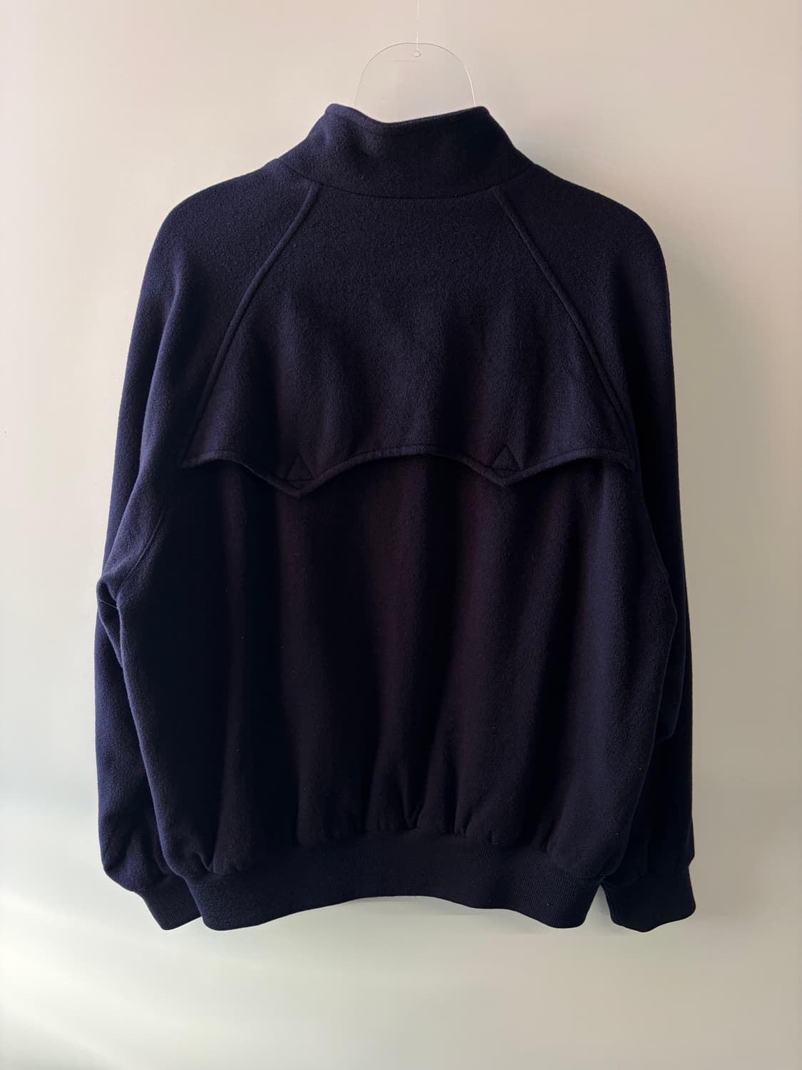 90s 두산 폴로 울 집업 자켓 상품이미지7