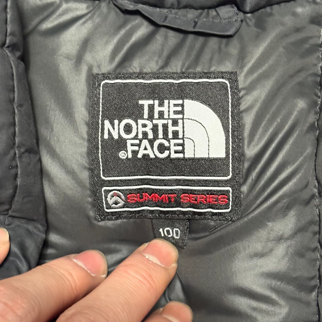 The North Face 써밋시리즈 블랙 패딩 상품이미지3