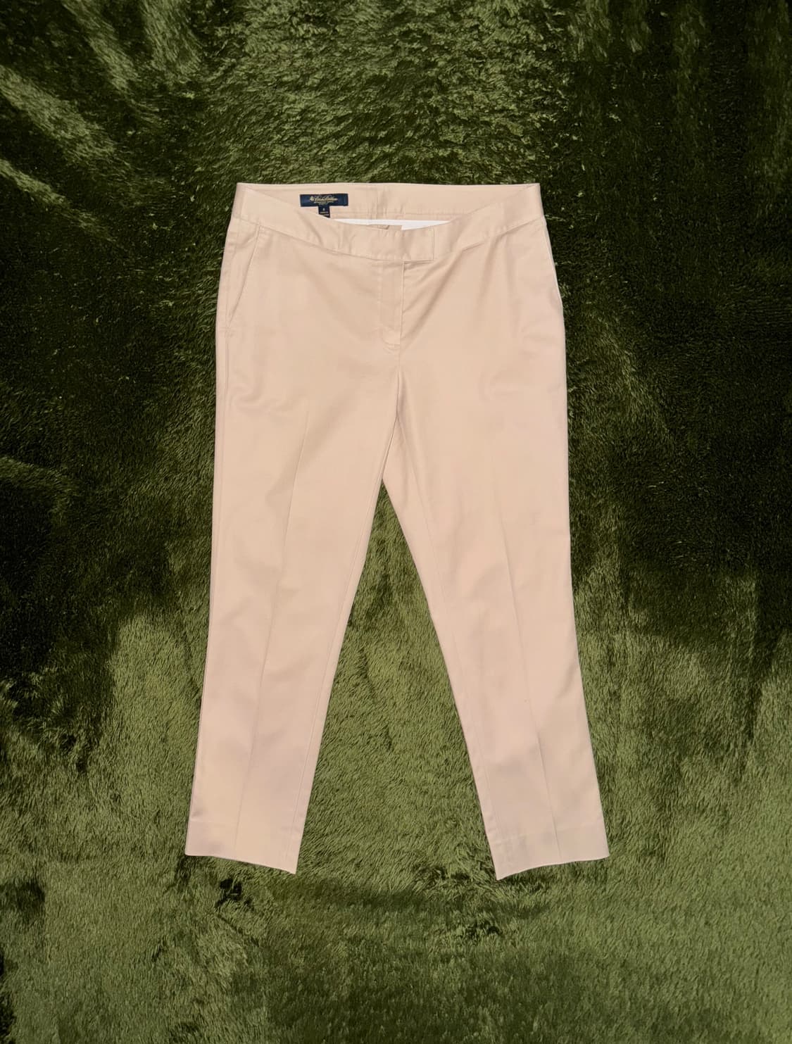 [4] 브룩스 브라더스 클래식 핏 코튼 트라우저 팬츠 베이지 상품이미지1