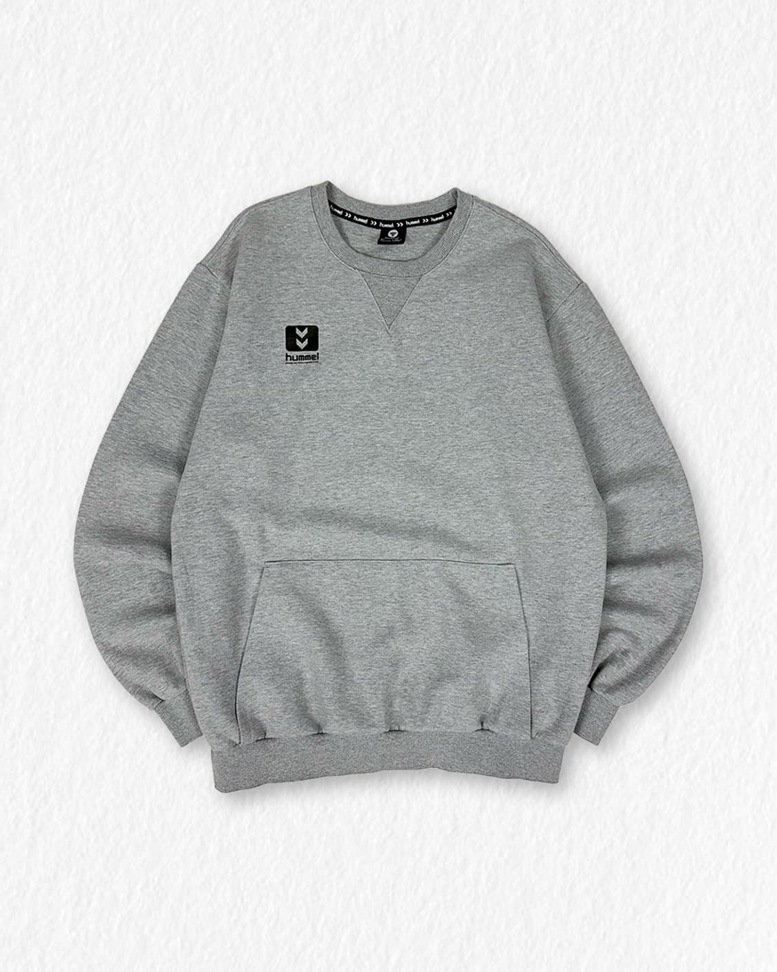 험멜 후드 포켓 맨투맨 상품이미지1