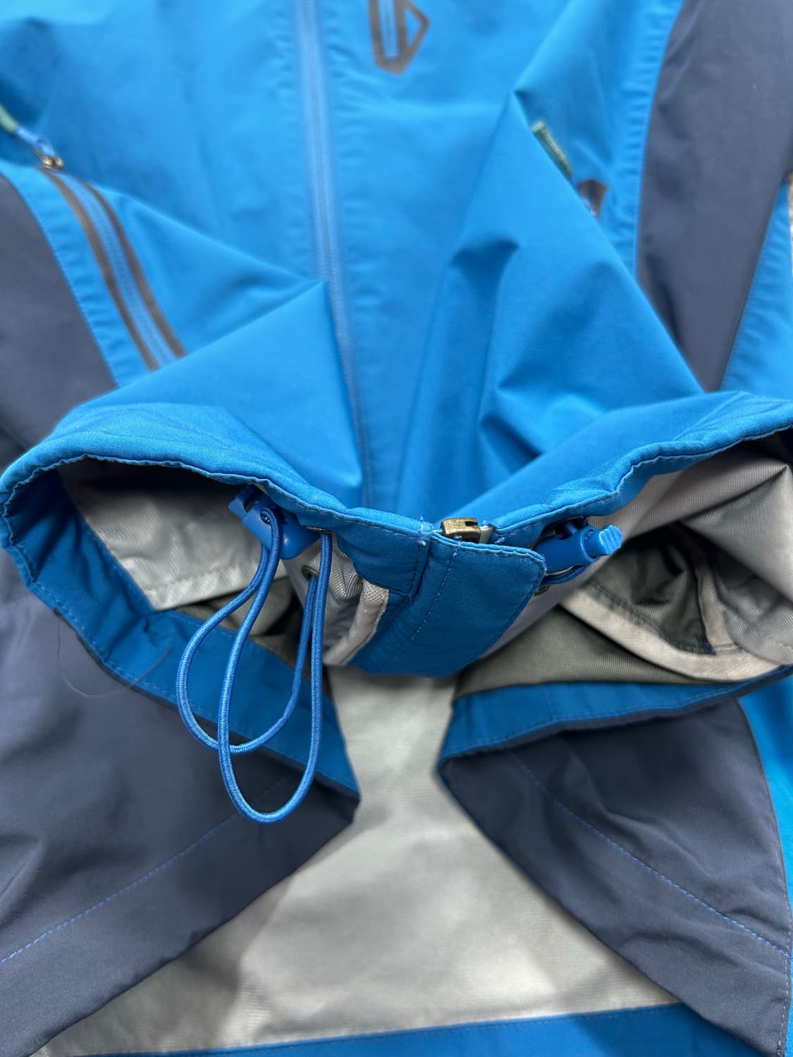 몽벨 블루 액티브쉘 윈드스토퍼 바람막이 XL 상품이미지6