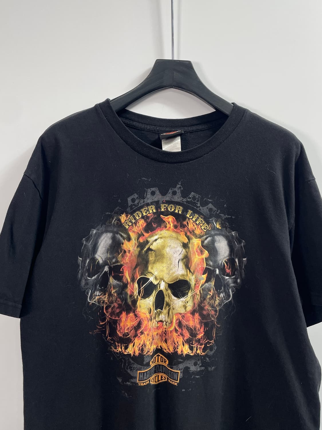 할리데이비슨 스컬 그래픽 반팔티 (on.109) 상품이미지2