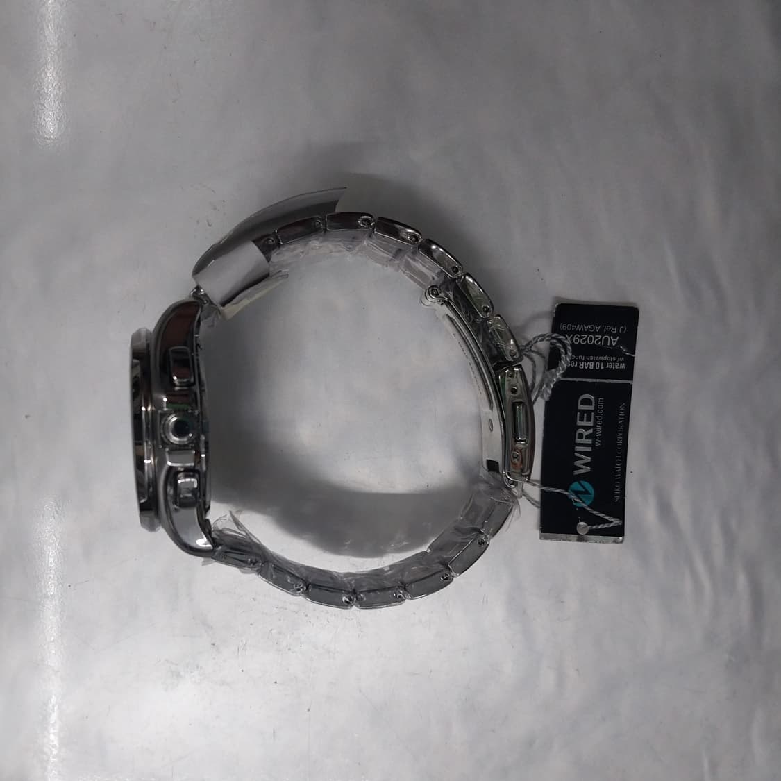 (새상품) seiko 와이어드 크로노그래프 메탈 시계 상품이미지5