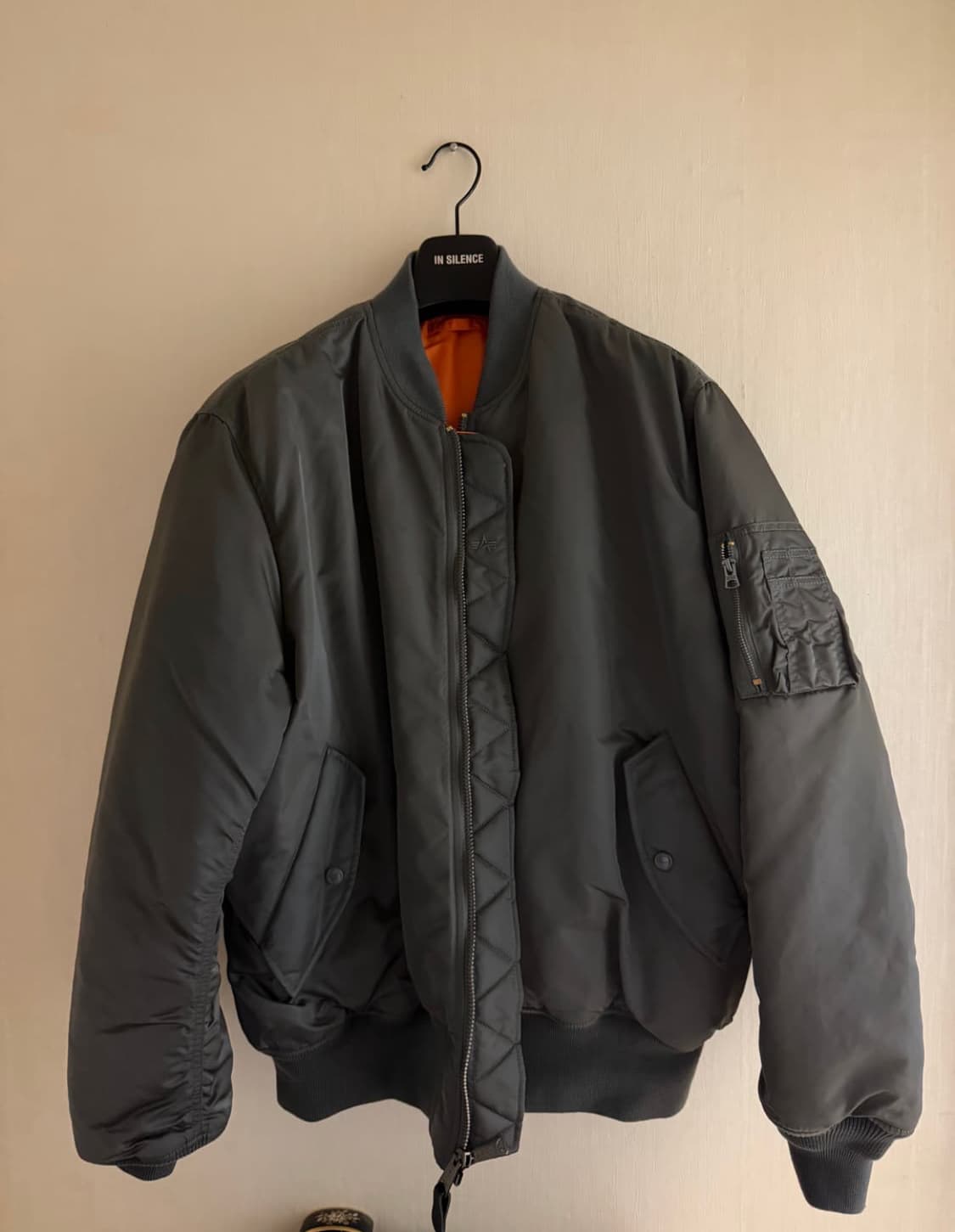 알파인더스트리 ma-1 건메탈 그레이 XXL 상품이미지1