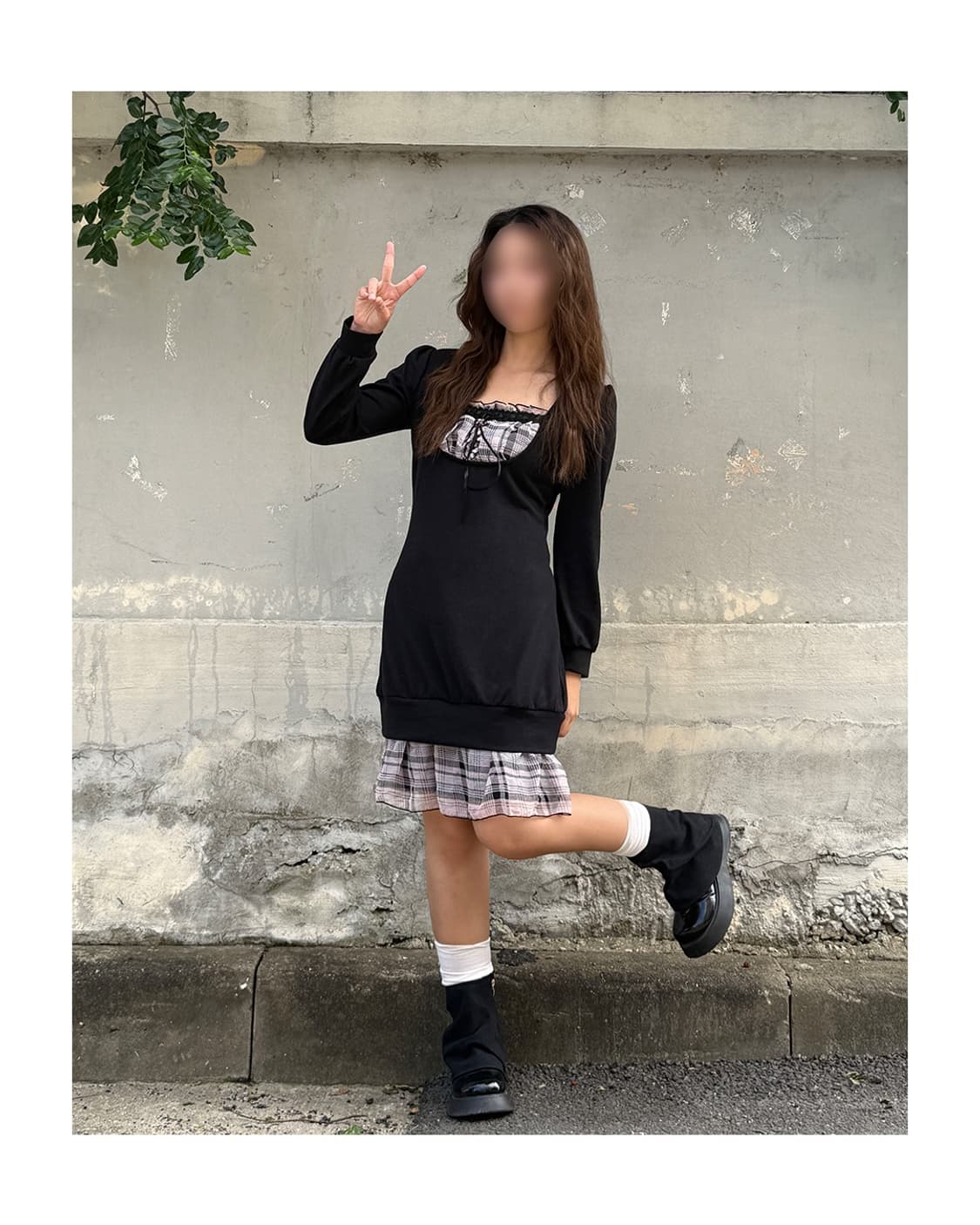 발렌타인 쇼콜라 원피스 상품이미지1