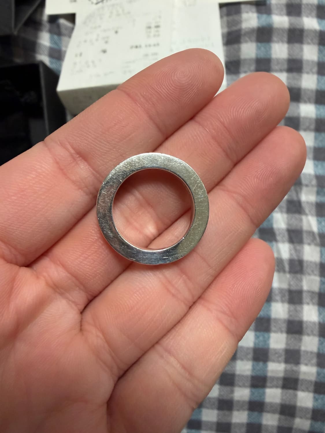 크롬하츠 퍽유링 3mm us6호 상품이미지3