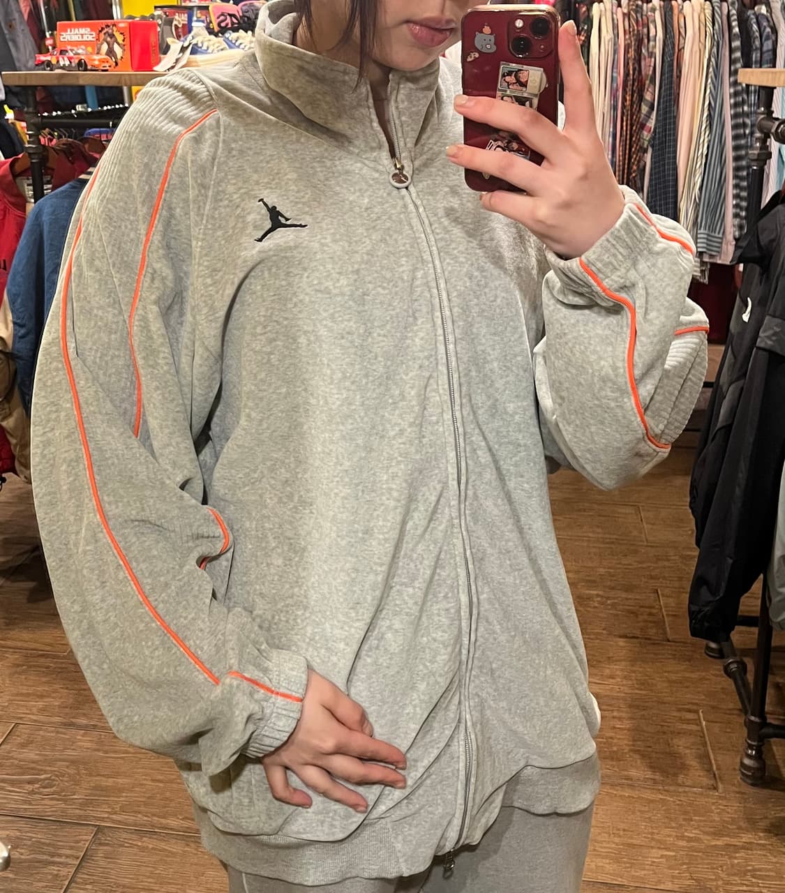 [HI] 빈티지 집업 그레이 상품이미지3