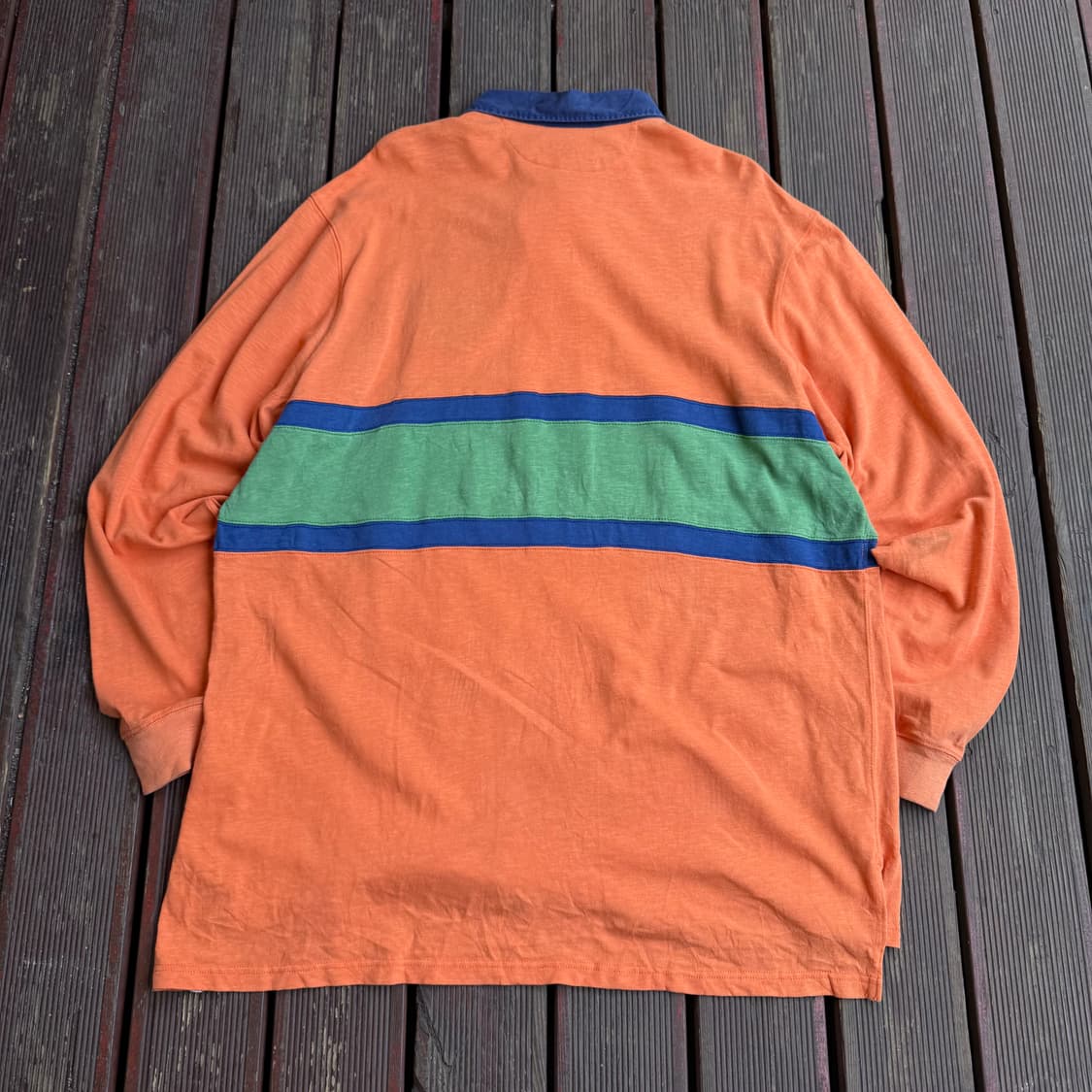 폴로 럭비 롱슬리브 오렌지 상품이미지3