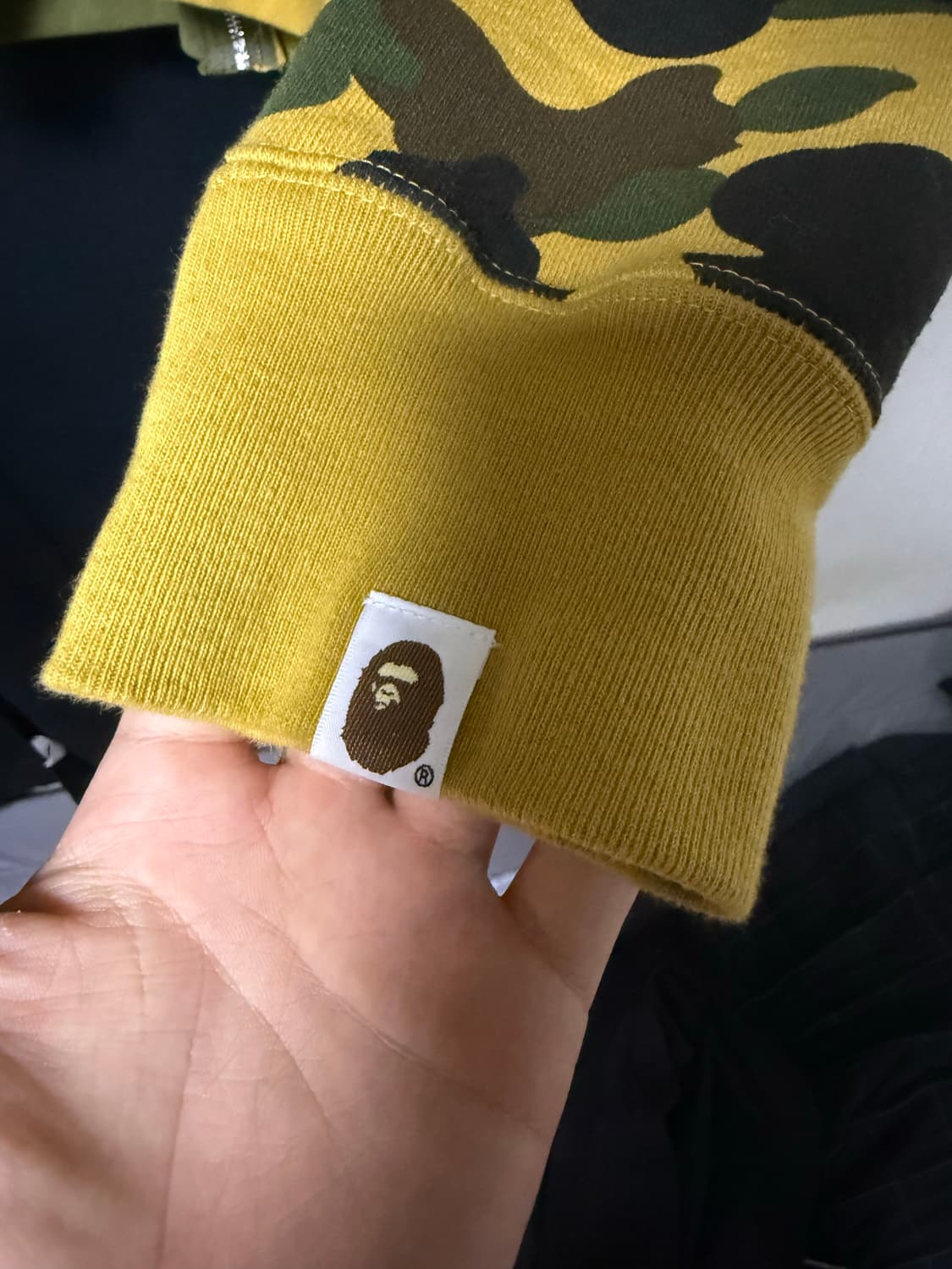 베이프 하프카모 후드집업 상품이미지4