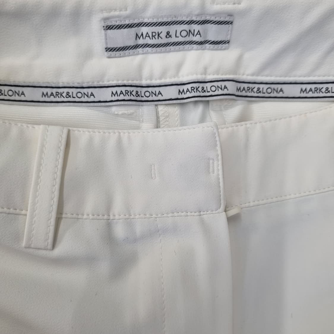 MARK & LONA 화이트 여성 골프 바지 상품이미지4