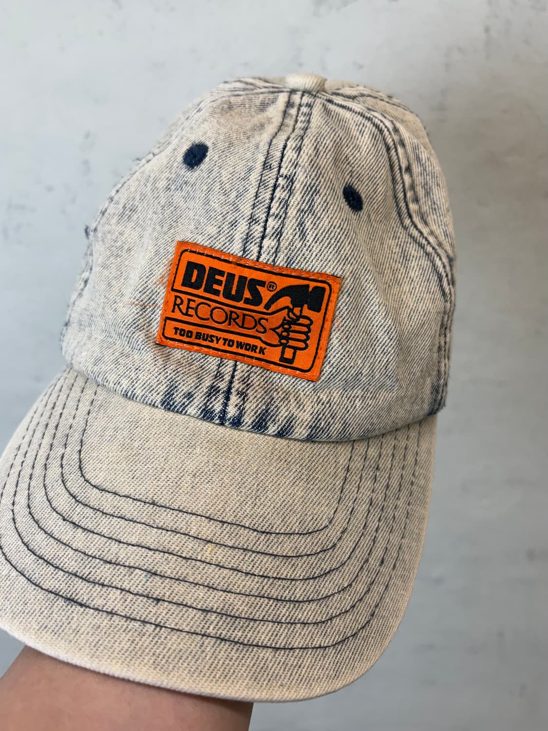 데우스 엑스마키나 오티즈 데님 볼캡 상품이미지2