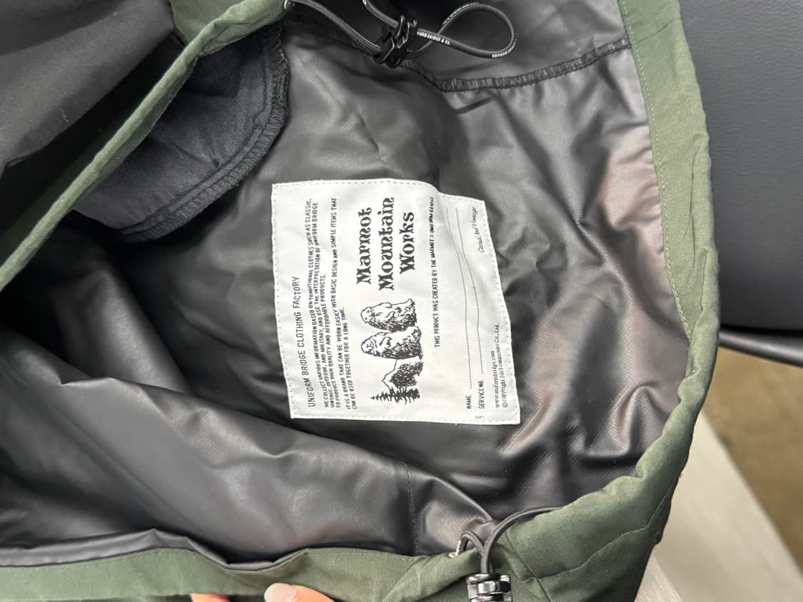 Marmot x Uniform Bridge anorak L 상품이미지6