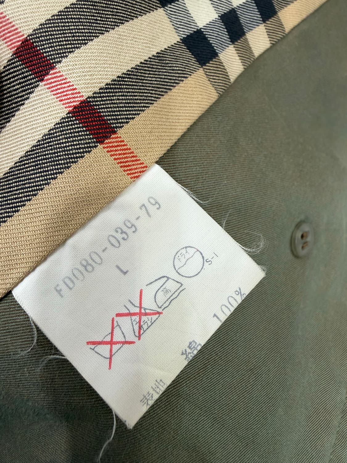 90's Burberrys 버버리 코트 상품이미지6