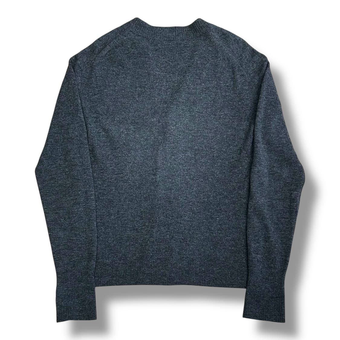 Acne Studios 페이스 로고 챠콜 울 가디건 상품이미지2