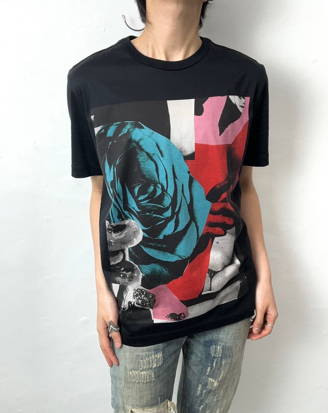 Paul Smith 18ss Rose & Collage Graphic T 상품이미지1