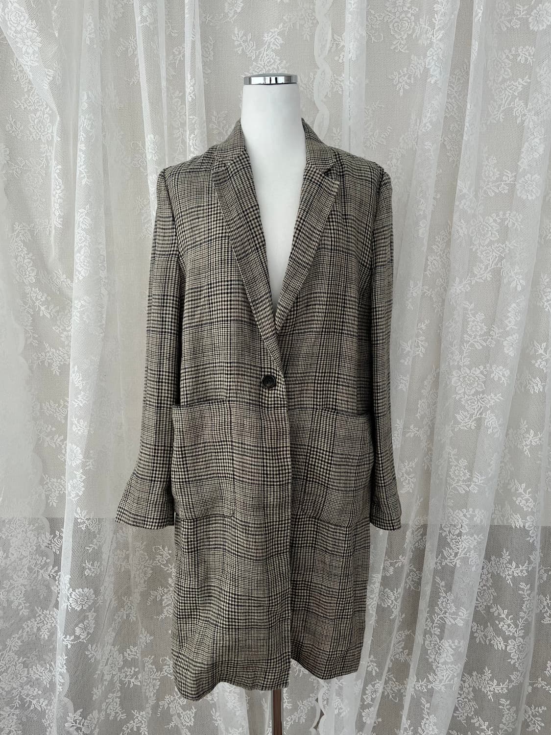 66) 질스튜어트 이태리 린넨 100 자켓 베이지 상품이미지1