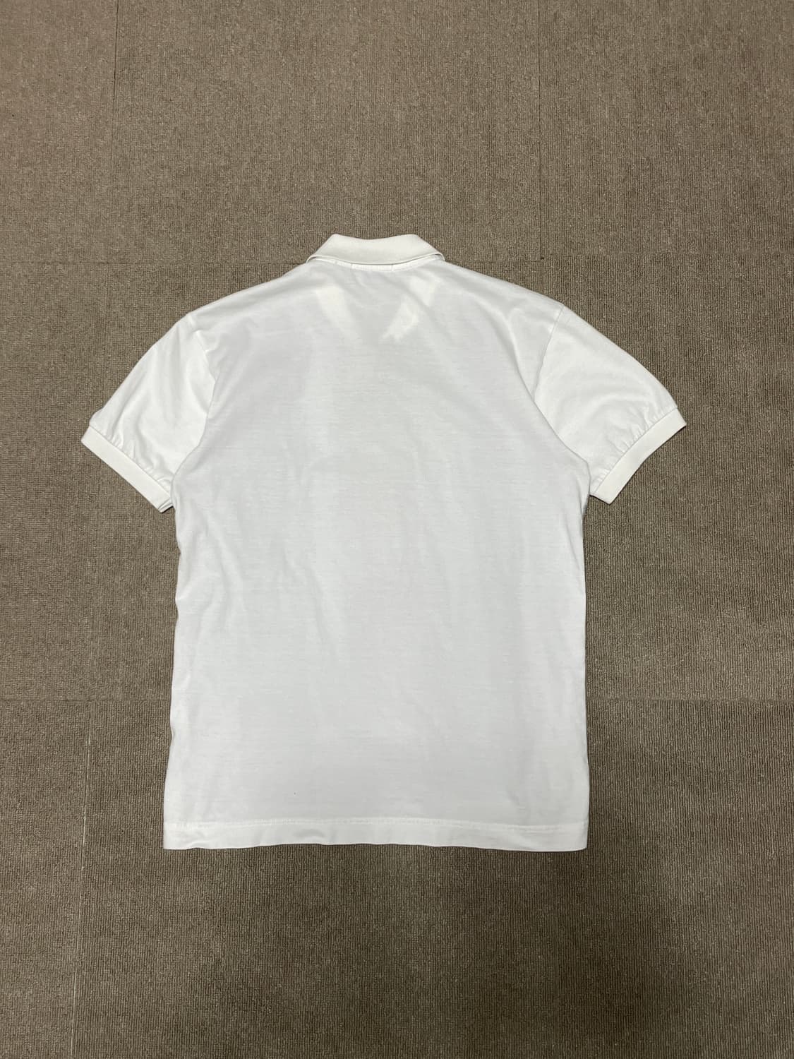 00s 꼼데가르송 옴므 아카이브 체크 블럭 카라 반팔티셔츠 J02546 상품이미지7