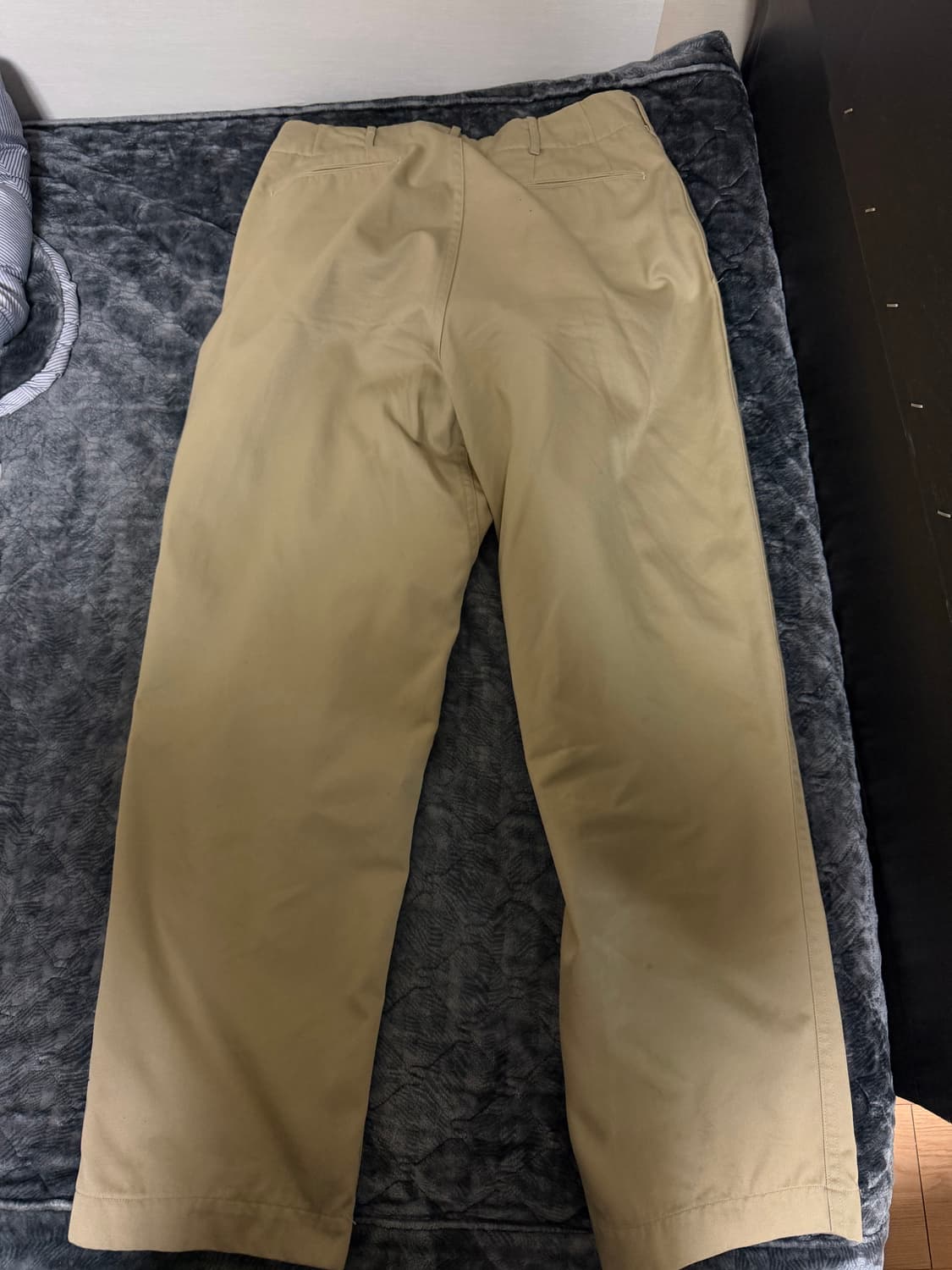 나나미카 와이드 치노 32 카키 상품이미지3