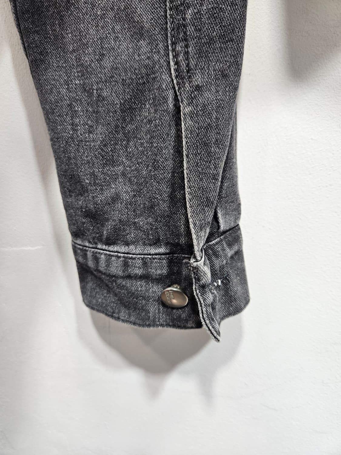 흑청 크롭 데님 자켓 상품이미지4