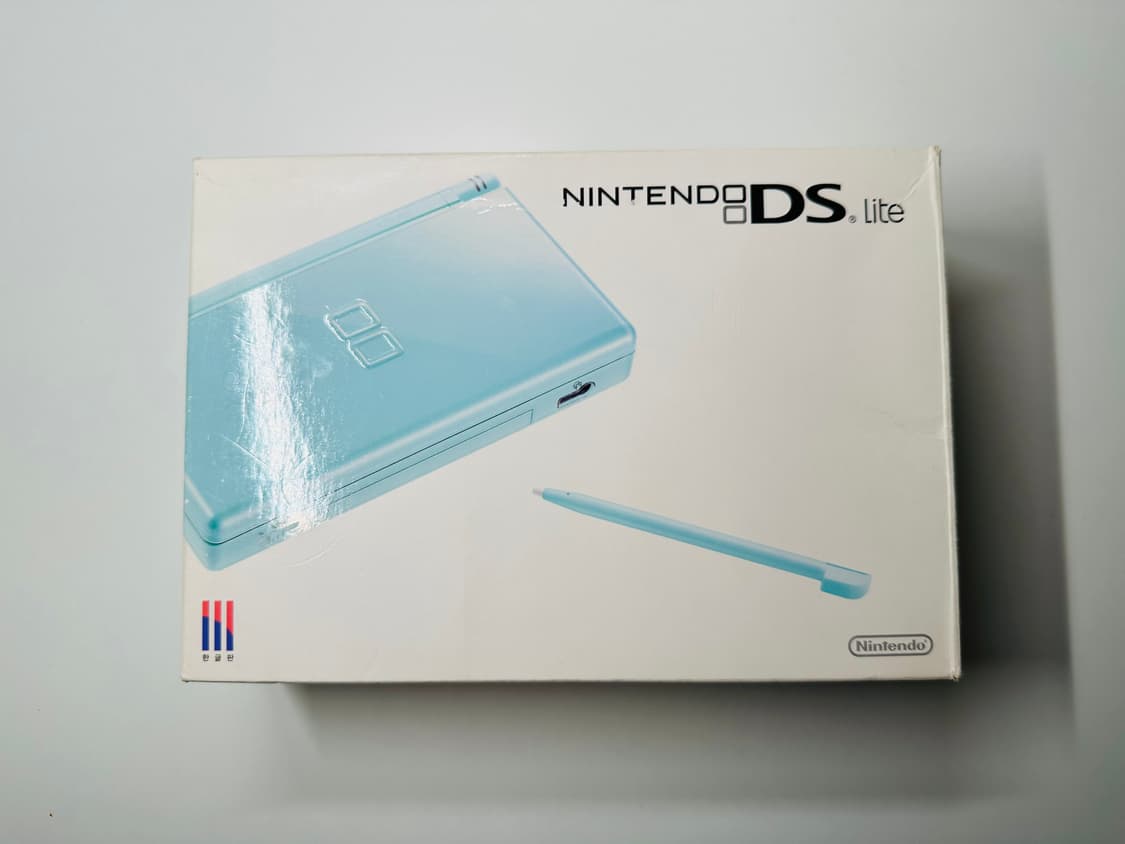닌텐도 DS Lite 아이스 블루 한글 정발판 박스셋 판매 (3DS) 상품이미지1