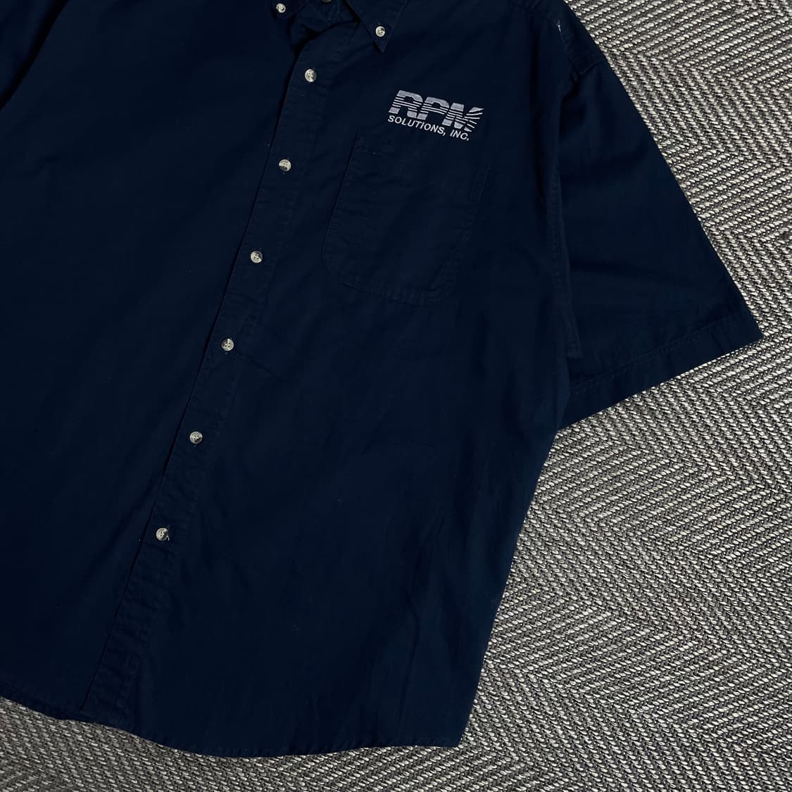 USA 오리지날 빈티지 박시핏 워크 셔츠o 3363 상품이미지2