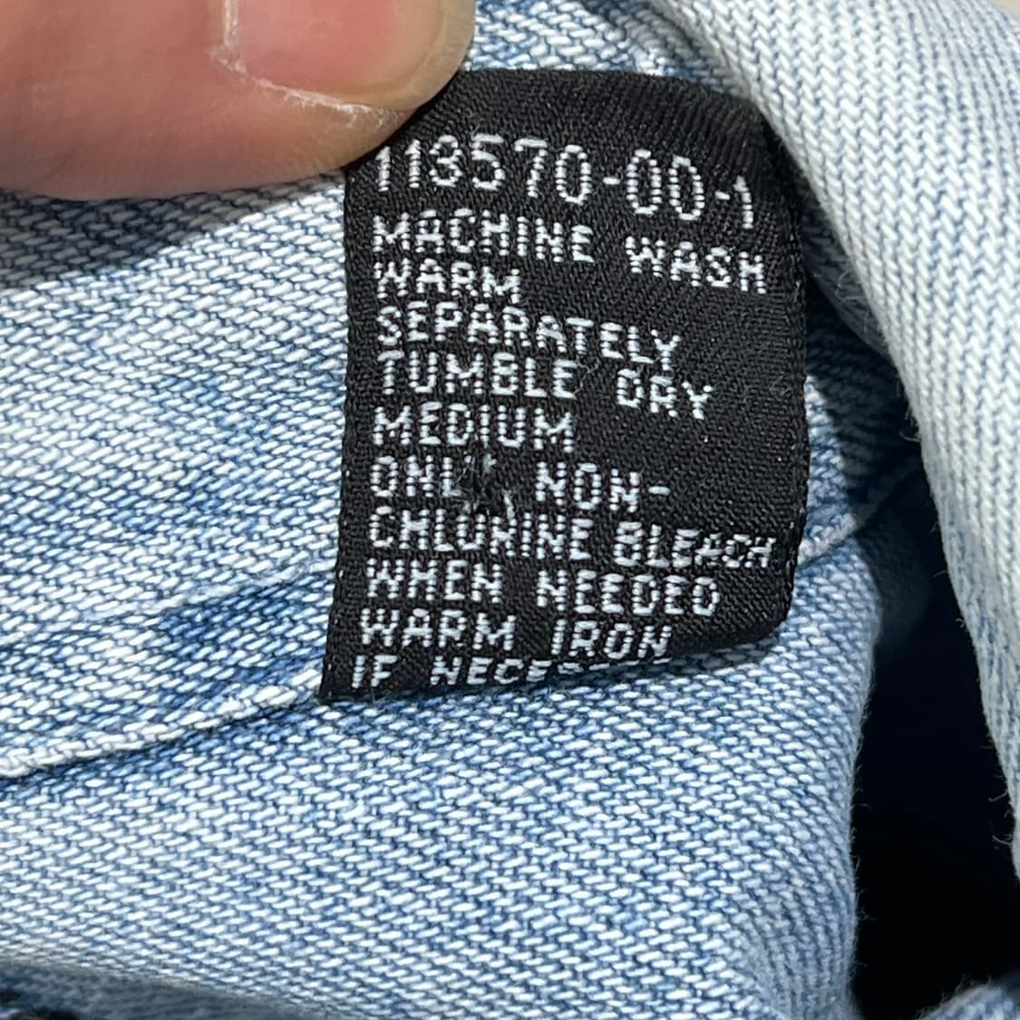 갭 워크 데님셔츠 s10433 상품이미지7