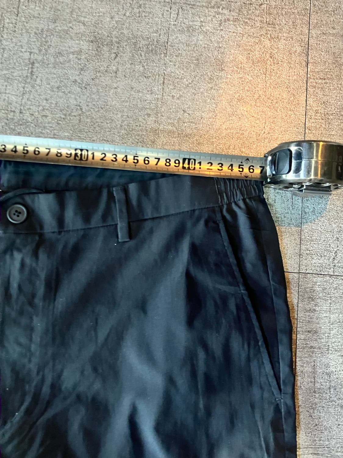 Theory x uniqlo 띠어리 올드스쿨아메카지 하프팬츠 반바지 상품이미지2