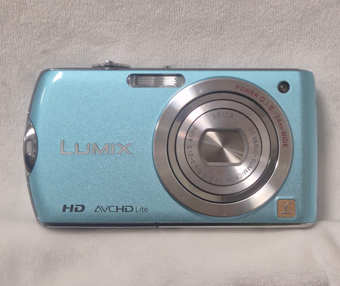 빈티지 디카) 파나소닉 루믹스 Fx70 스카이 블루 판매 상품이미지1