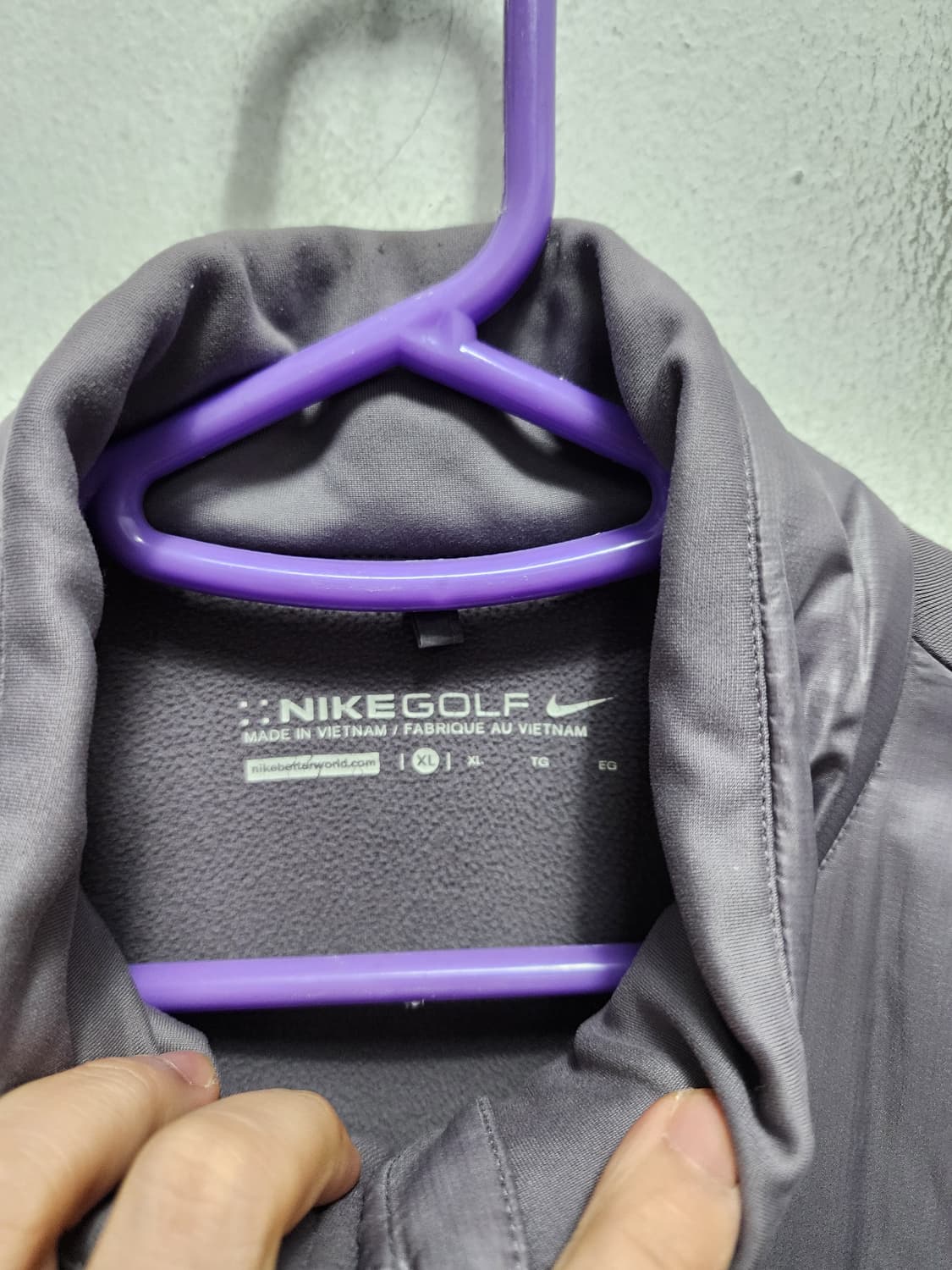 나이키 골프 기모 경량 패딩 자켓  상품이미지3