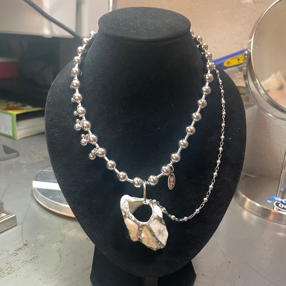 베키 어비스 커런트 체인 목걸이 상품이미지3