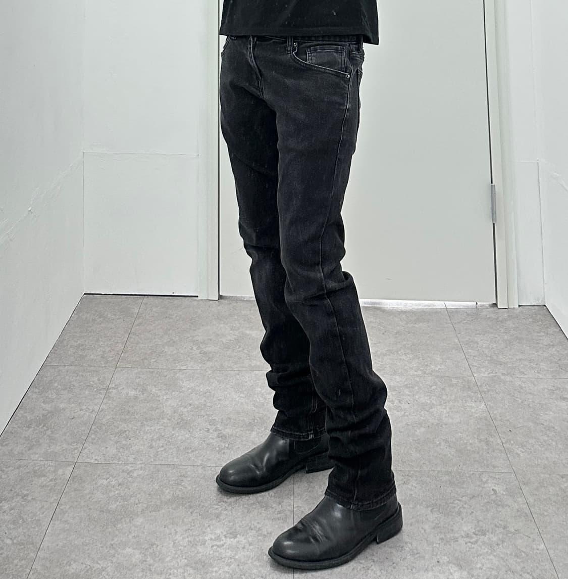 Buckaroo back patch black jeans  상품이미지3