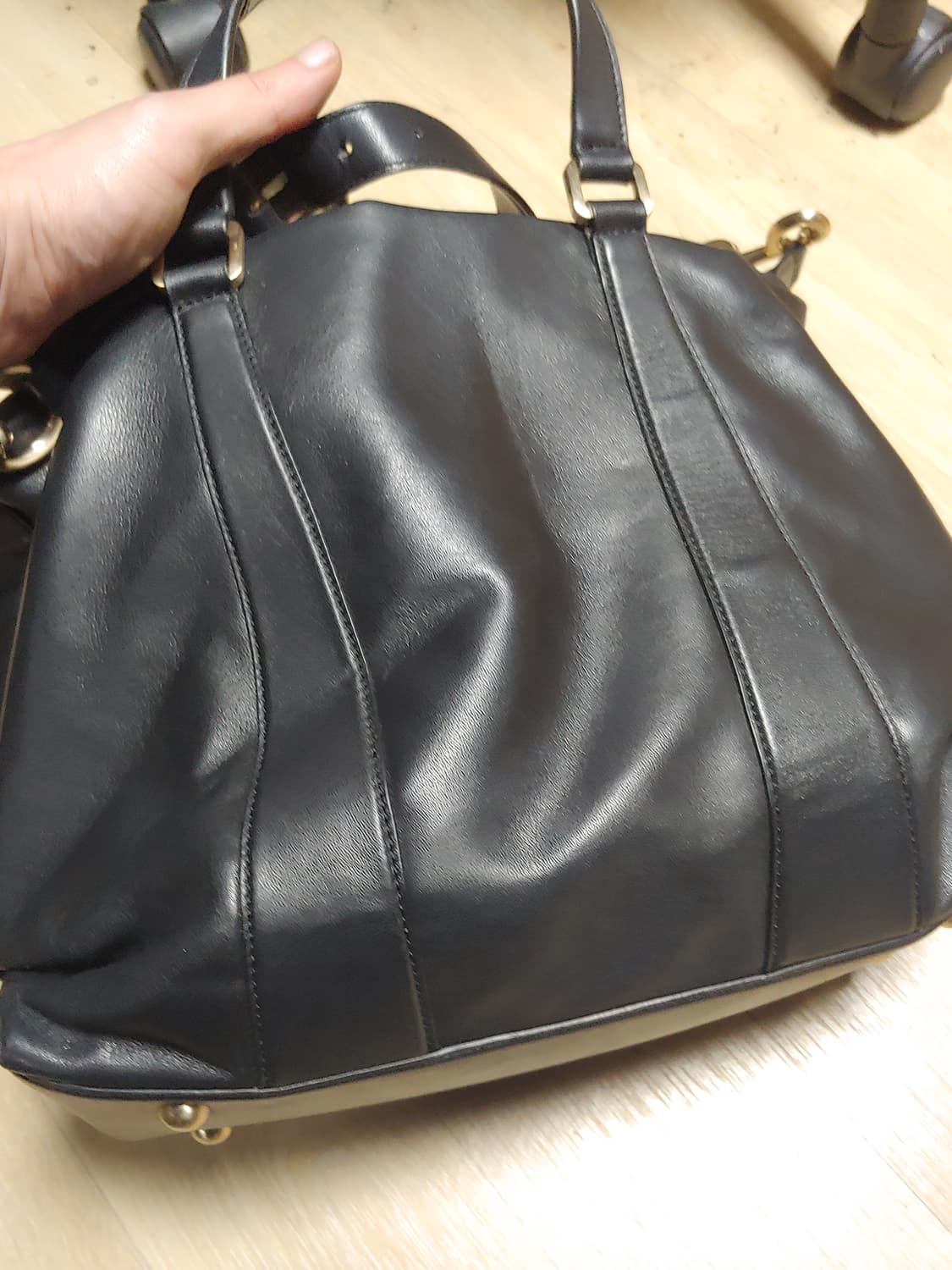 루이까또즈 완전 부드러운 카프 숄더백 상품이미지4