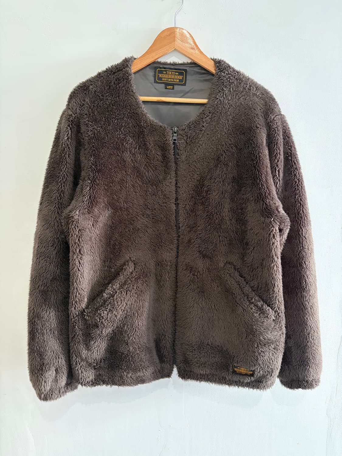 17fw 네이버후드 폴라 자켓 상품이미지1